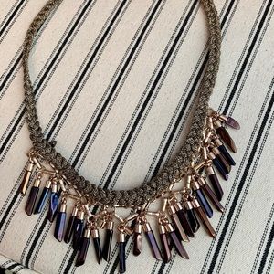 Stella & Dot Bora Fringe Necklace